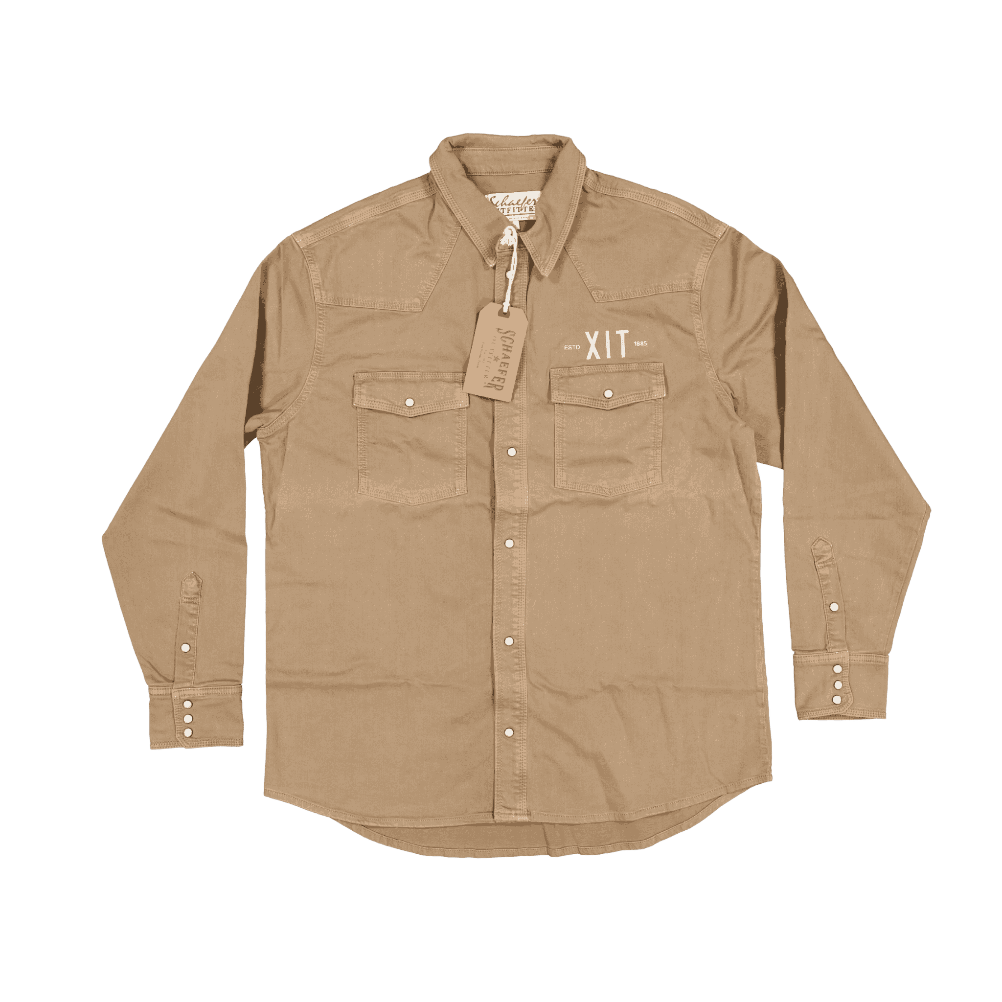 Schaefer x XIT Embroidered Denim Snap