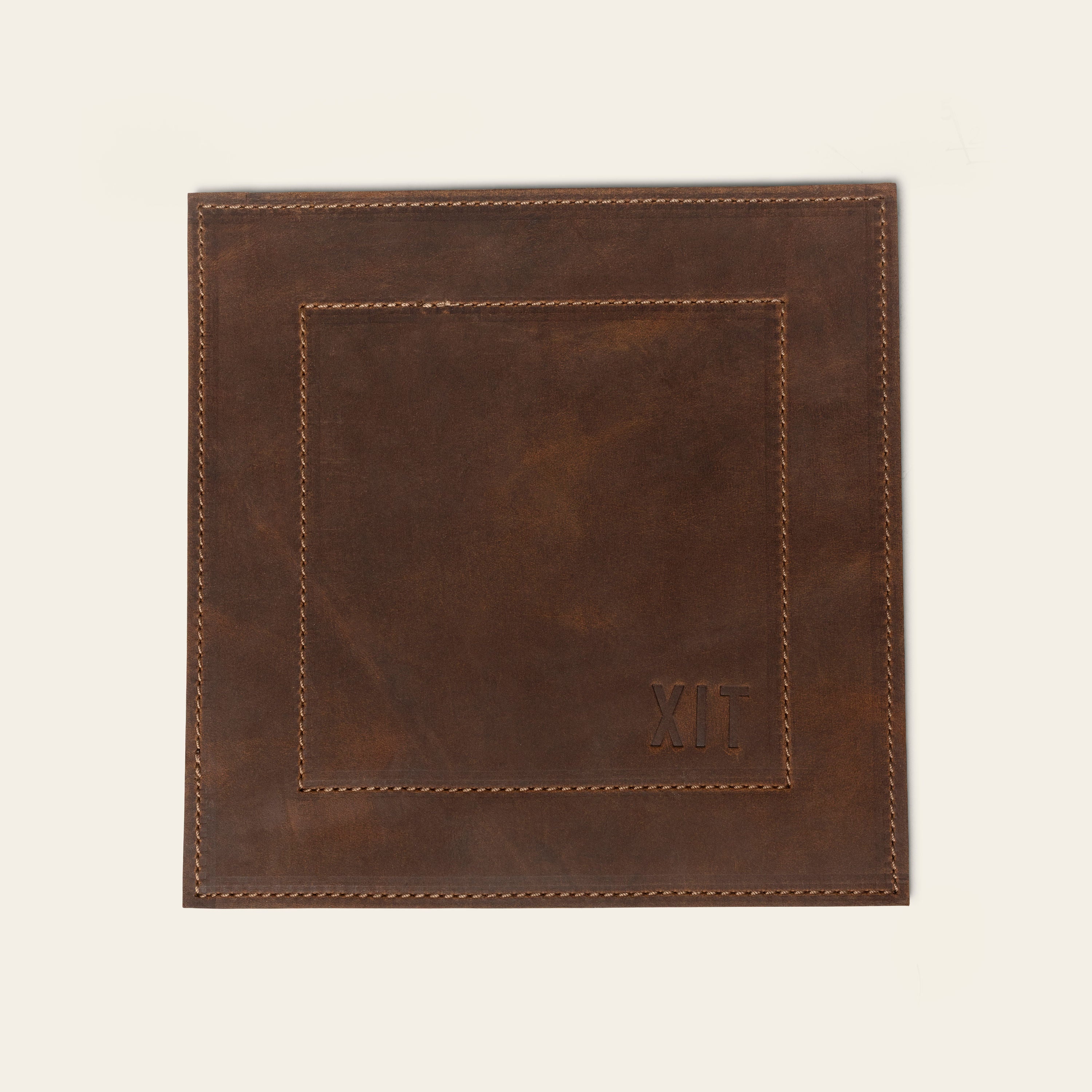 XIT Leather Trivet