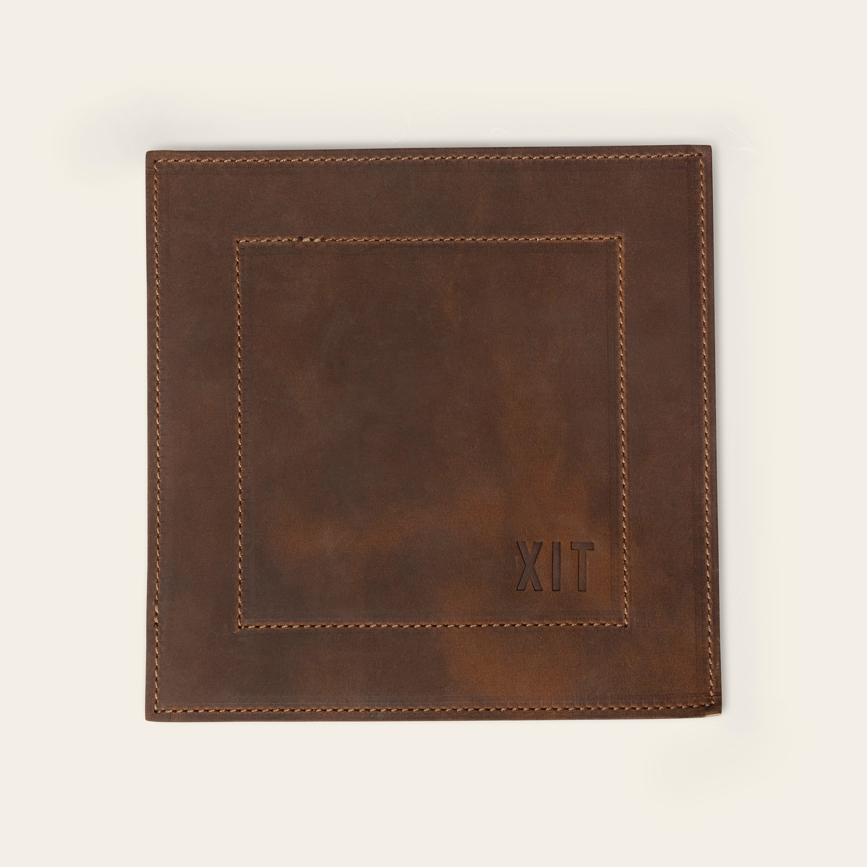 XIT Leather Trivet