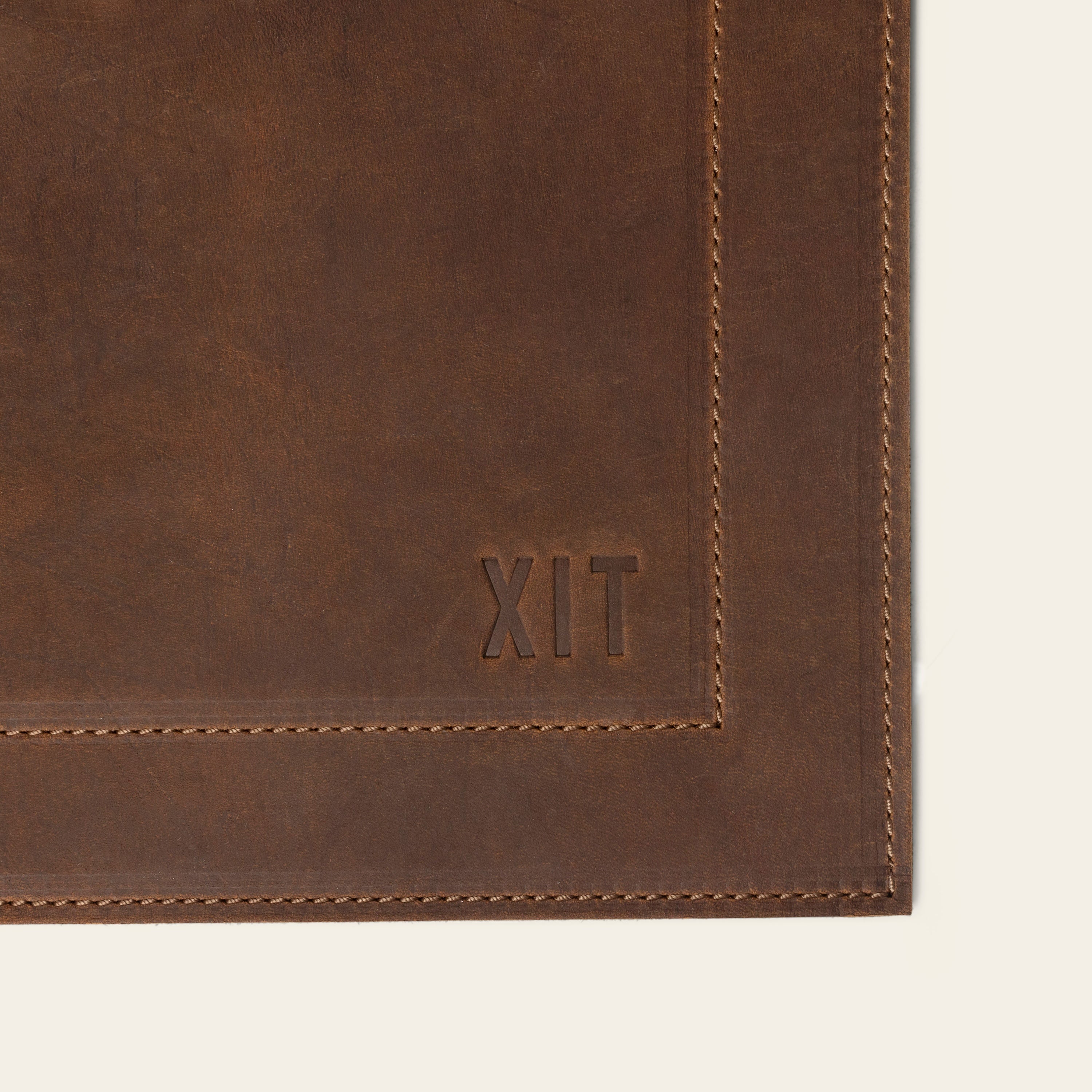 XIT Leather Trivet
