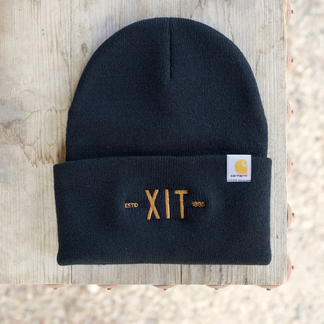 XIT Black Carhartt Beanie