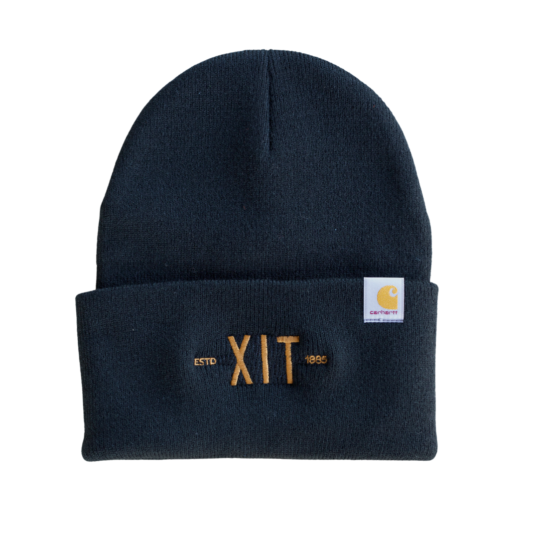 XIT Black Carhartt Beanie