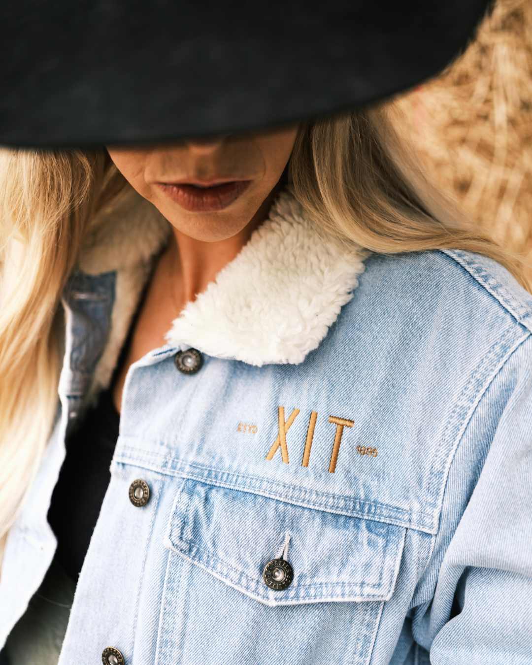 Women's XIT Sherpa Lined Denim Jacket