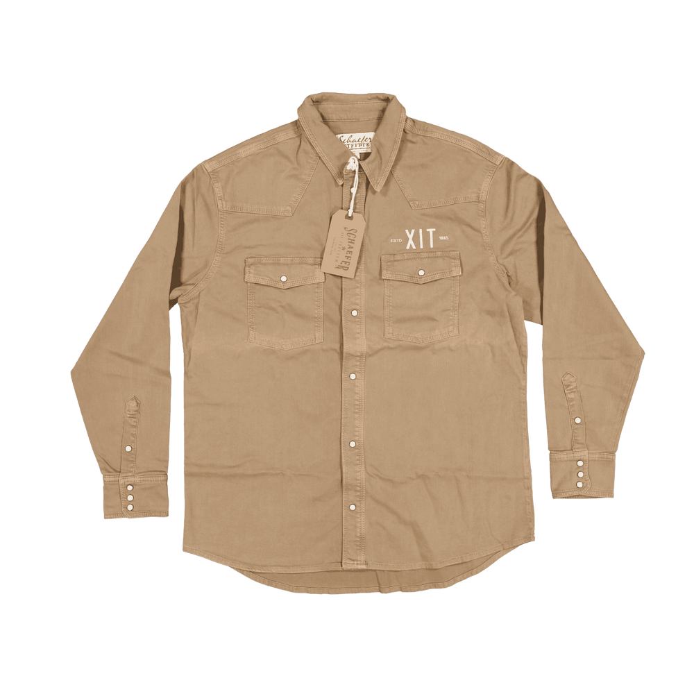 Schaefer x XIT Embroidered Denim Snap
