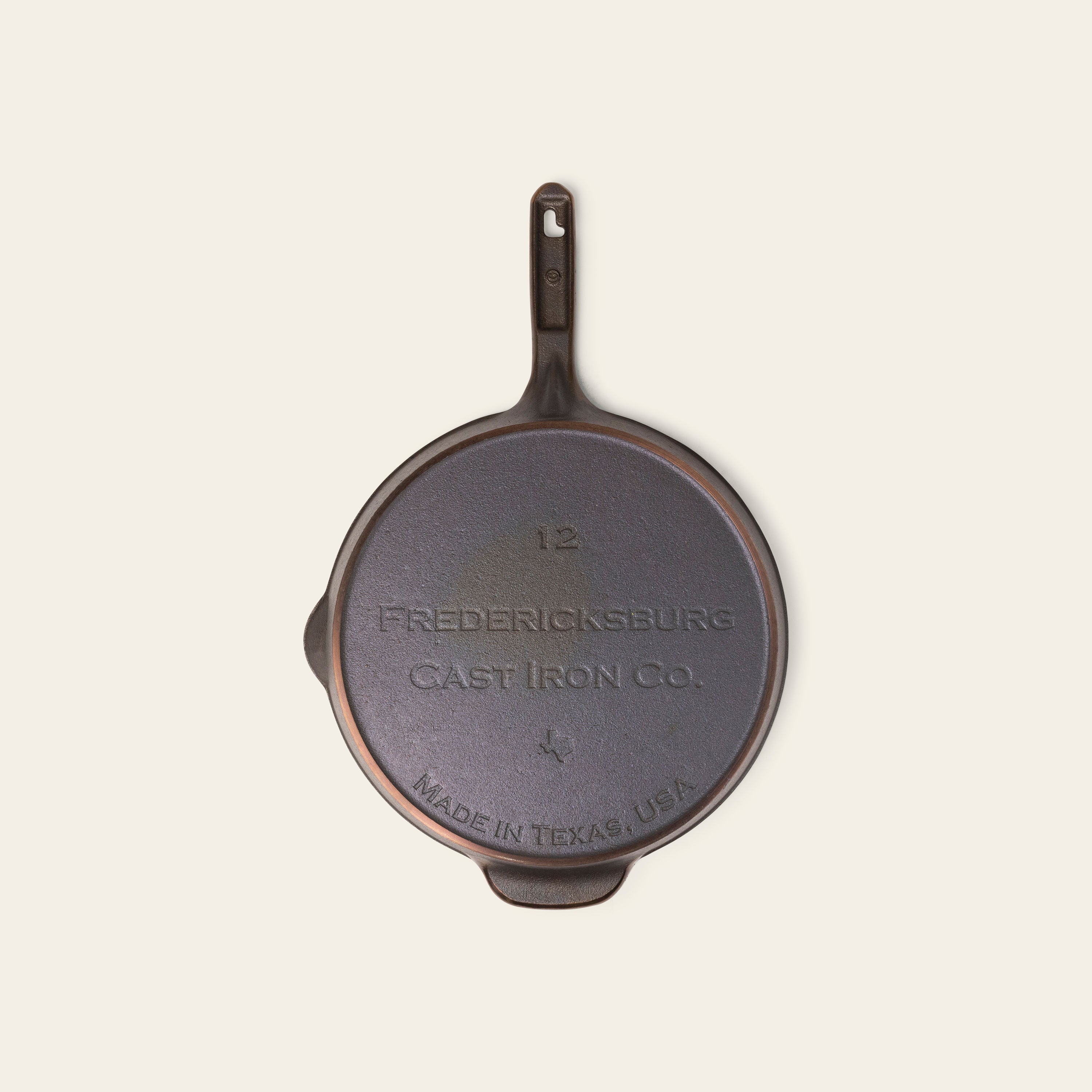 No. 12 Cast Iron Skillet with XIT Handle Sleeve