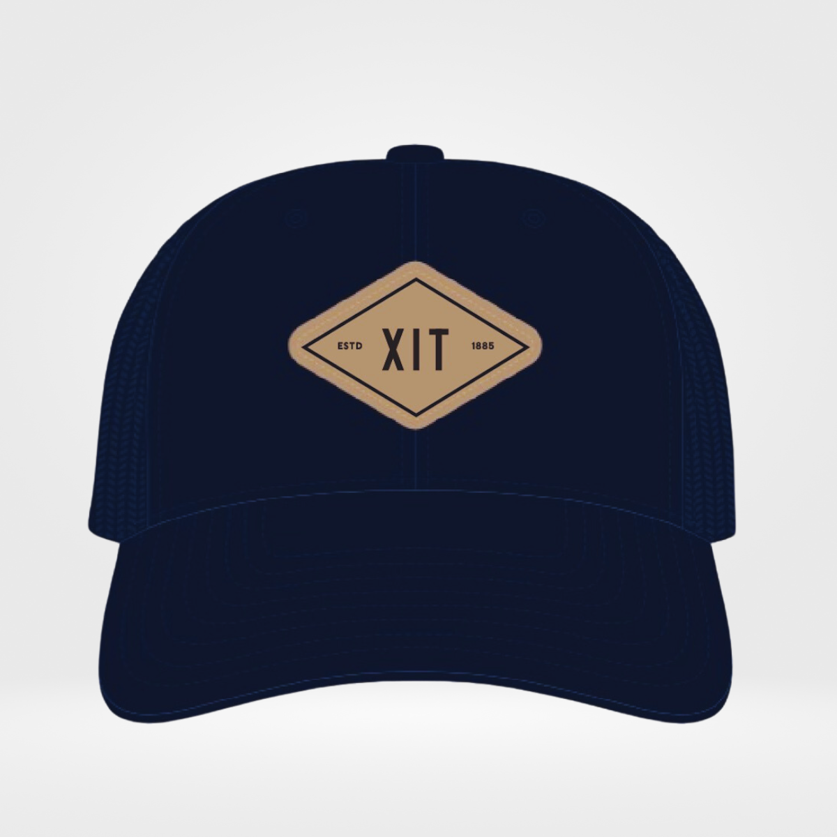 XIT Diamond Leather Patch Hat