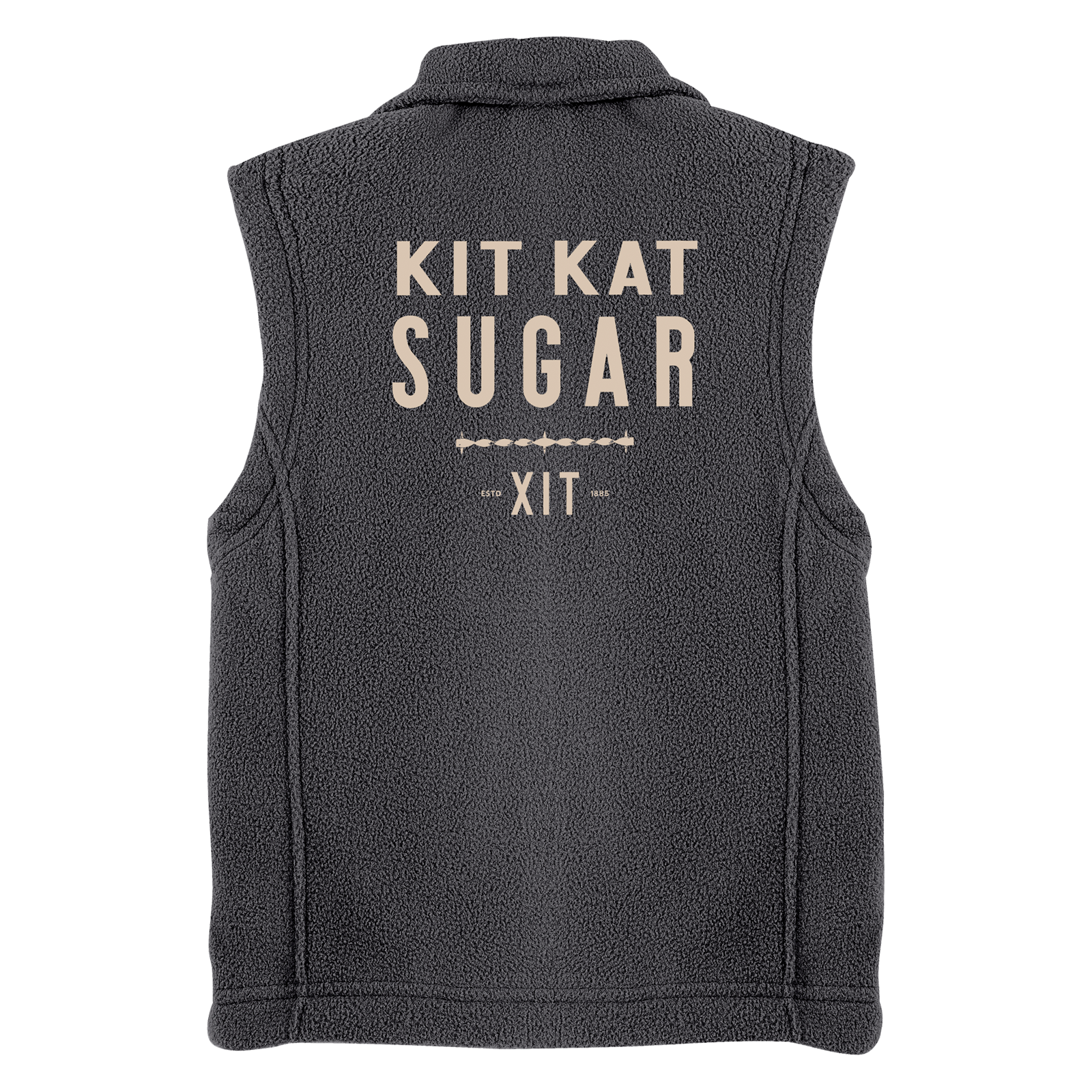 XIT Kit Kat Sugar Youth Fleece Vest Grey