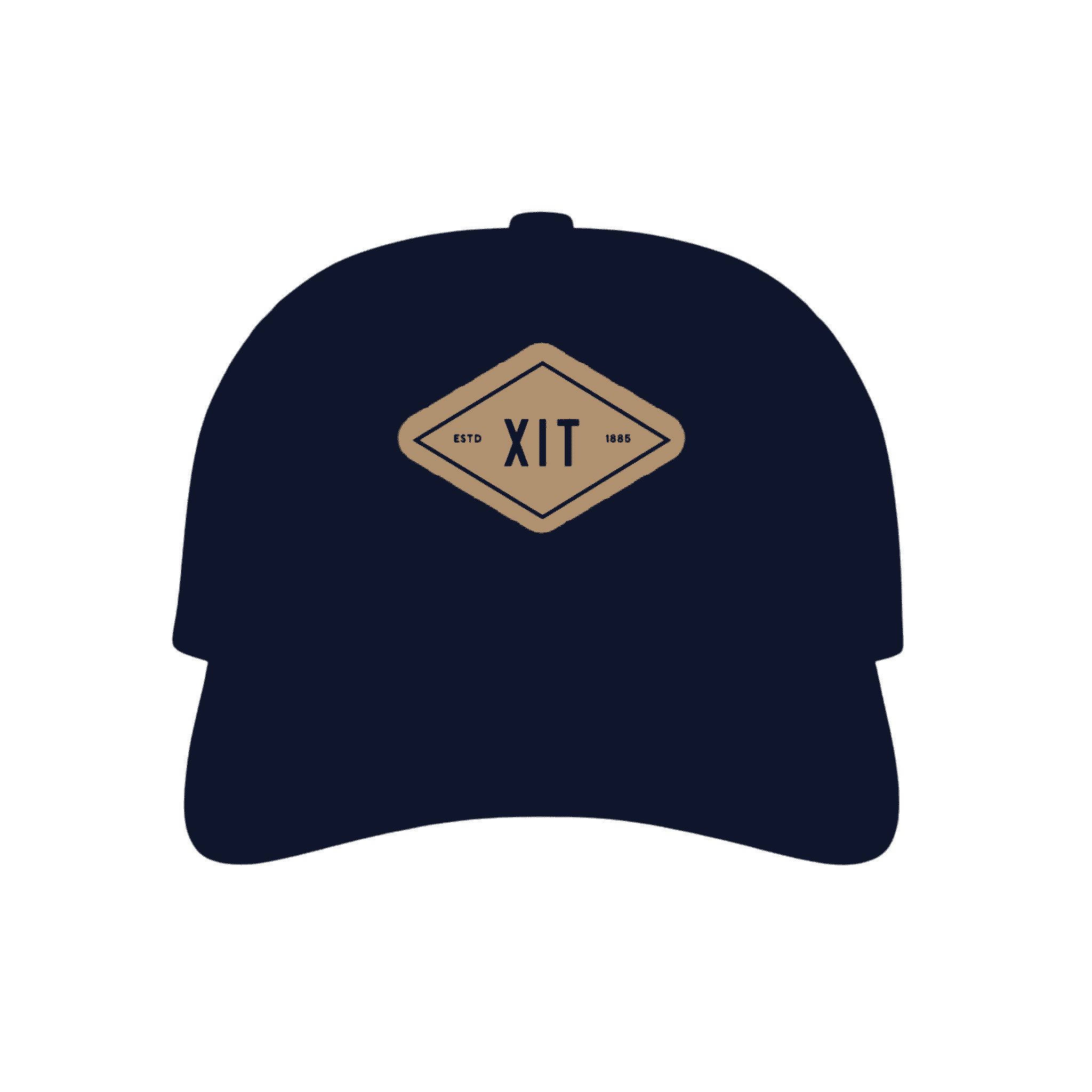 XIT Diamond Leather Patch Hat