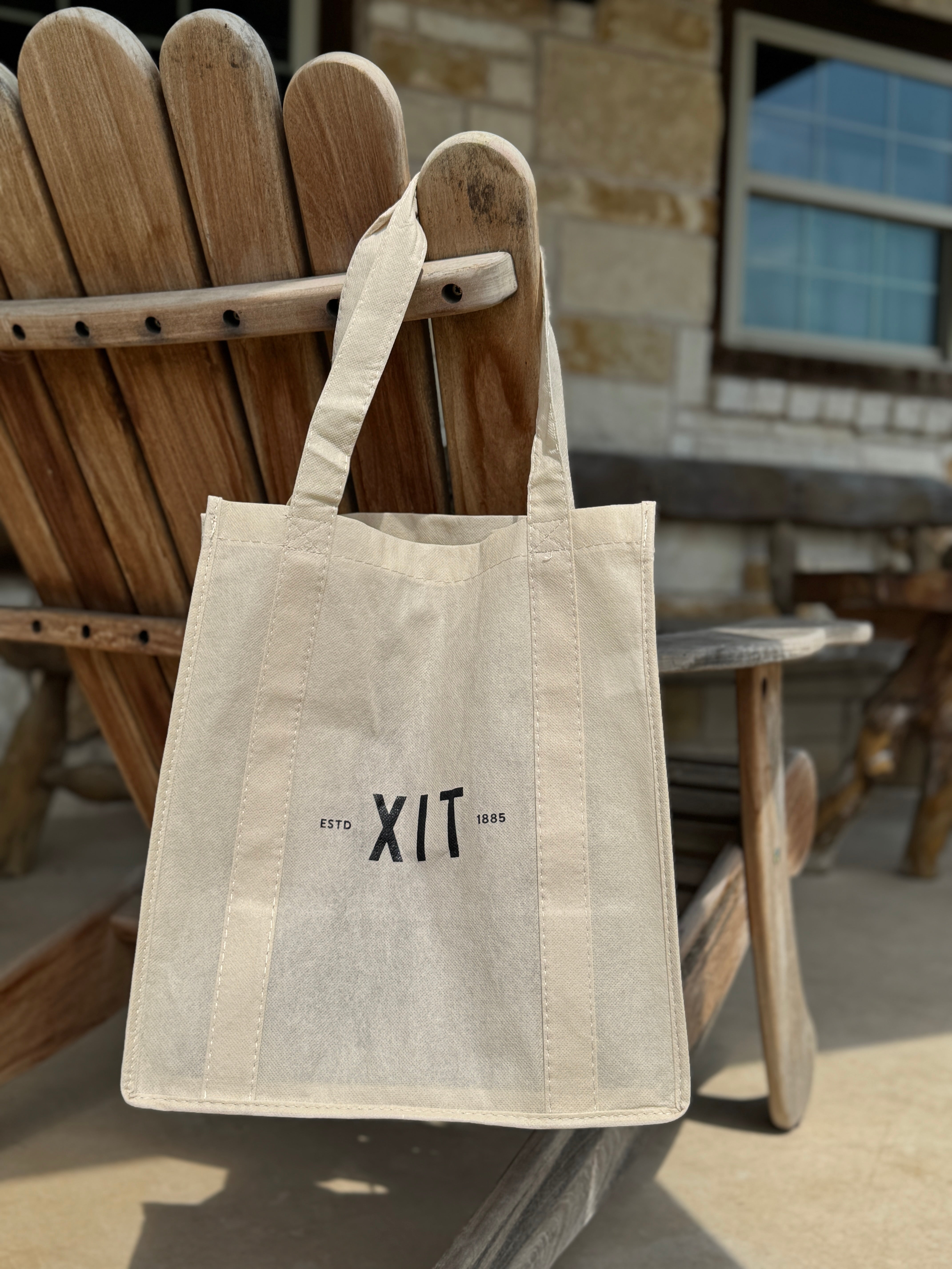 XIT Branded Beige Tote Bag